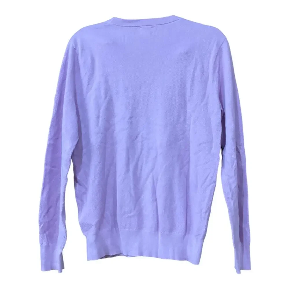 J. Crew Sweater Lavender Lilac Women Small 100% Cotton NWOT - Picture 5 of 5